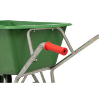 Kruiwagen 160 Liter Poly Met Verzinkt Onderstel En Anti-Lek Band