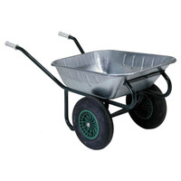 Altrad Fort kruiwagen 215-90/2 2PLY met 90 liter verzinkte bak en 2 wielen