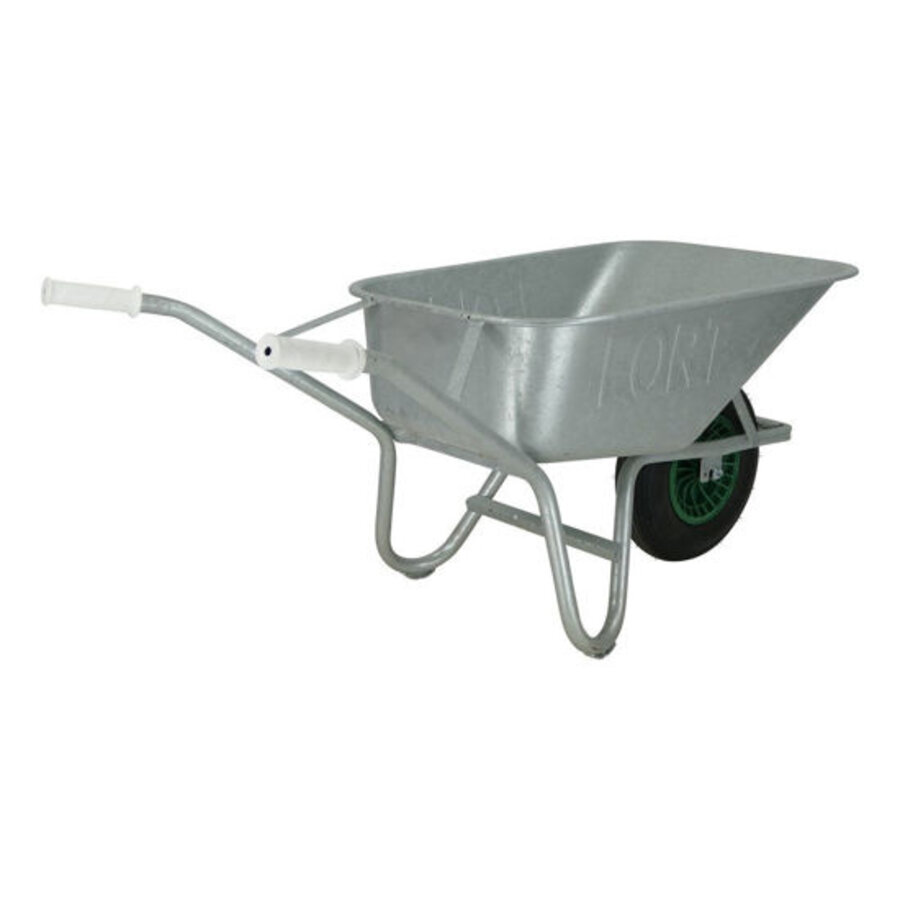 Fort 116V-100 volledig verzinkte kruiwagen 100 liter met 2PLY luchtband