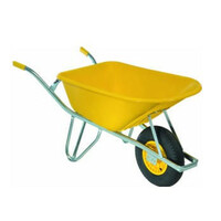 Kruiwagen 100 Liter Straatmakers Geel