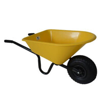Kinderkruiwagen Kunststof Bak met Metalen Onderstel