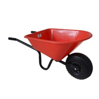 Kinderkruiwagen Kunststof Bak met Metalen Onderstel