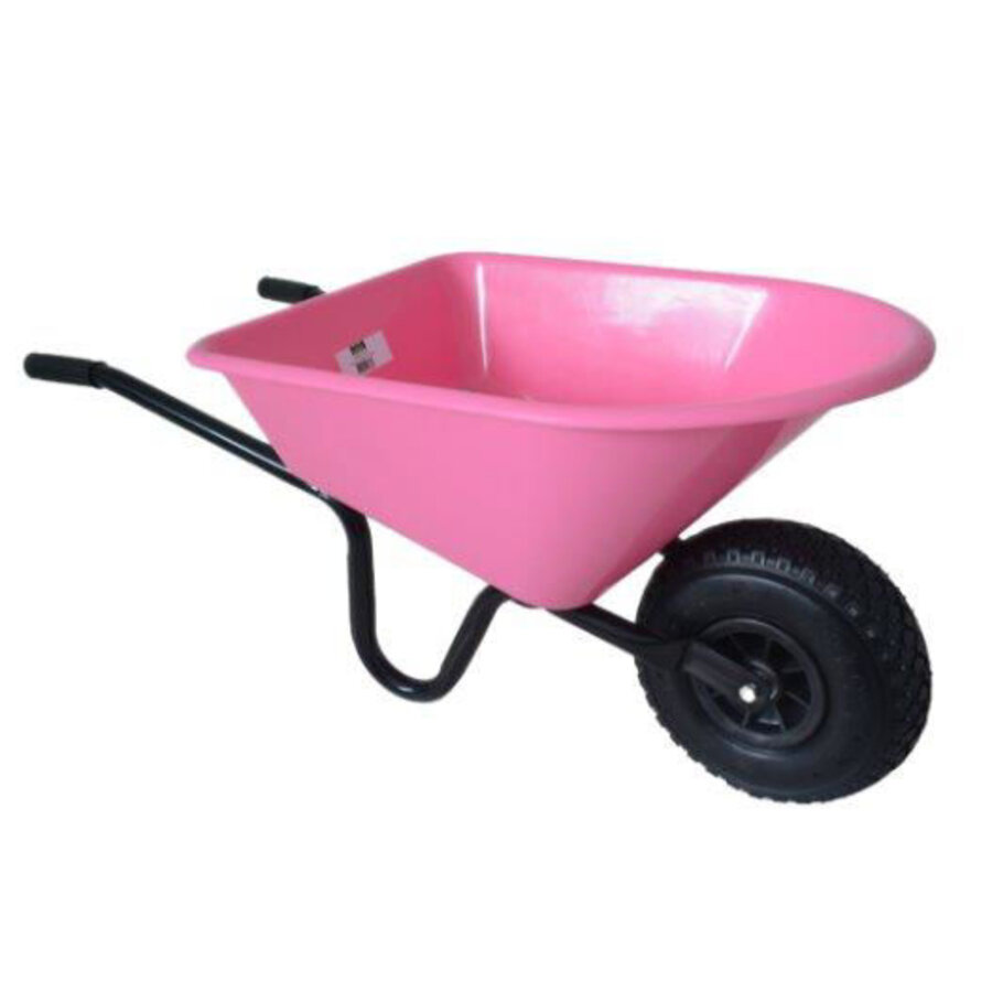 Kinderkruiwagen Kunststof Bak met Metalen Onderstel