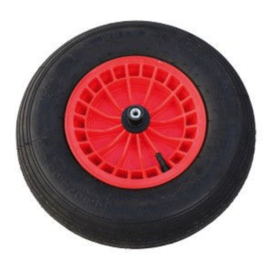 Wiel Kunststof Velg Rood As 13 Centimeter
