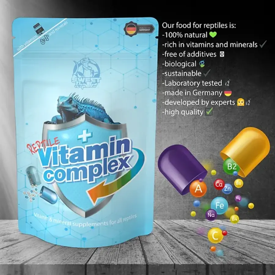 Vitaminecomplex voor reptielen