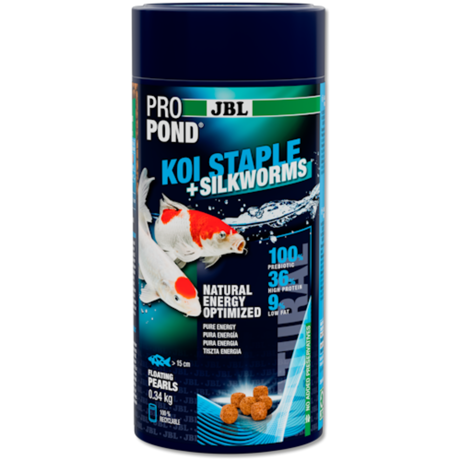ProPond Koi Staple+Silkworms