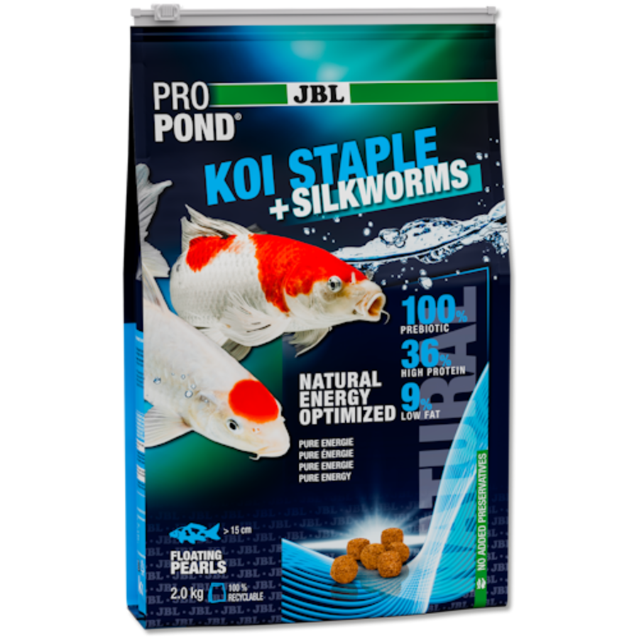 ProPond Koi Staple+Silkworms