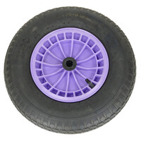 Fort Kruiwagenwiel Lavendel 4PLY Zonder As Ø20 mm