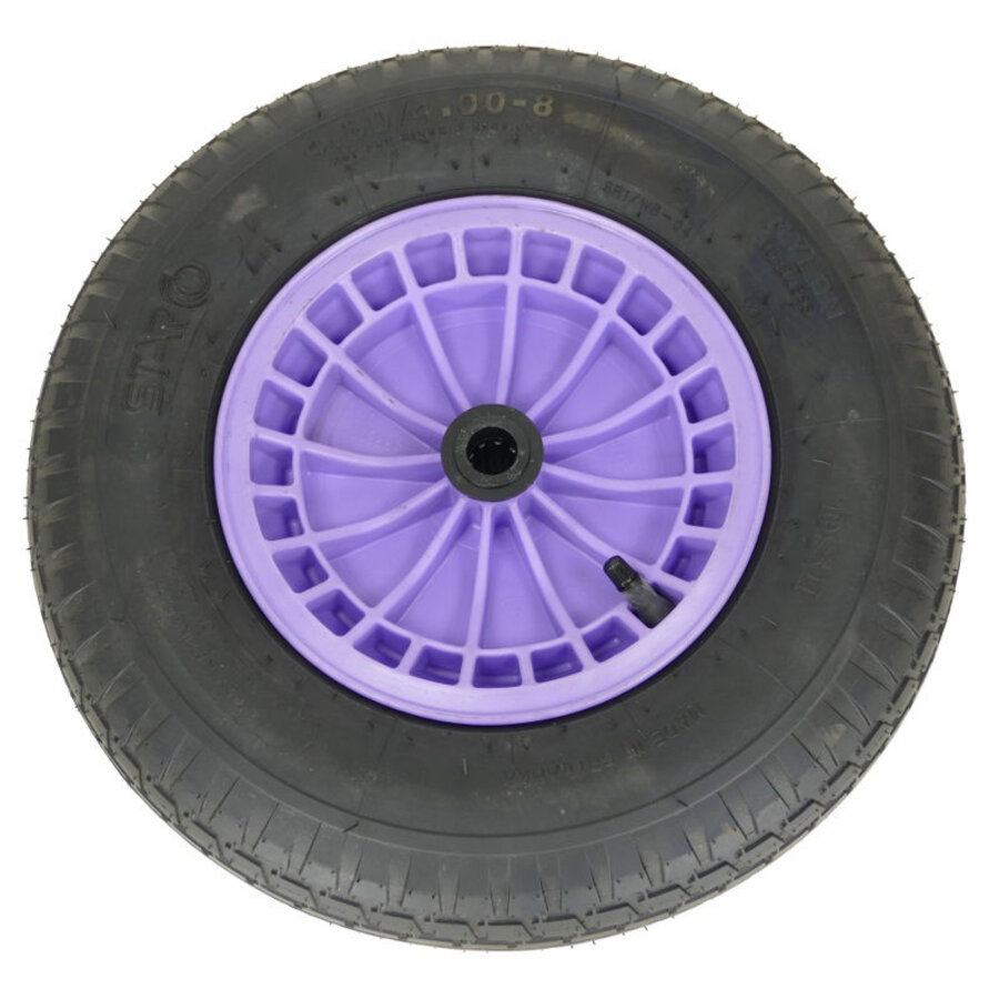 Fort Kruiwagenwiel Lavendel 4PLY Zonder As Ø20 mm