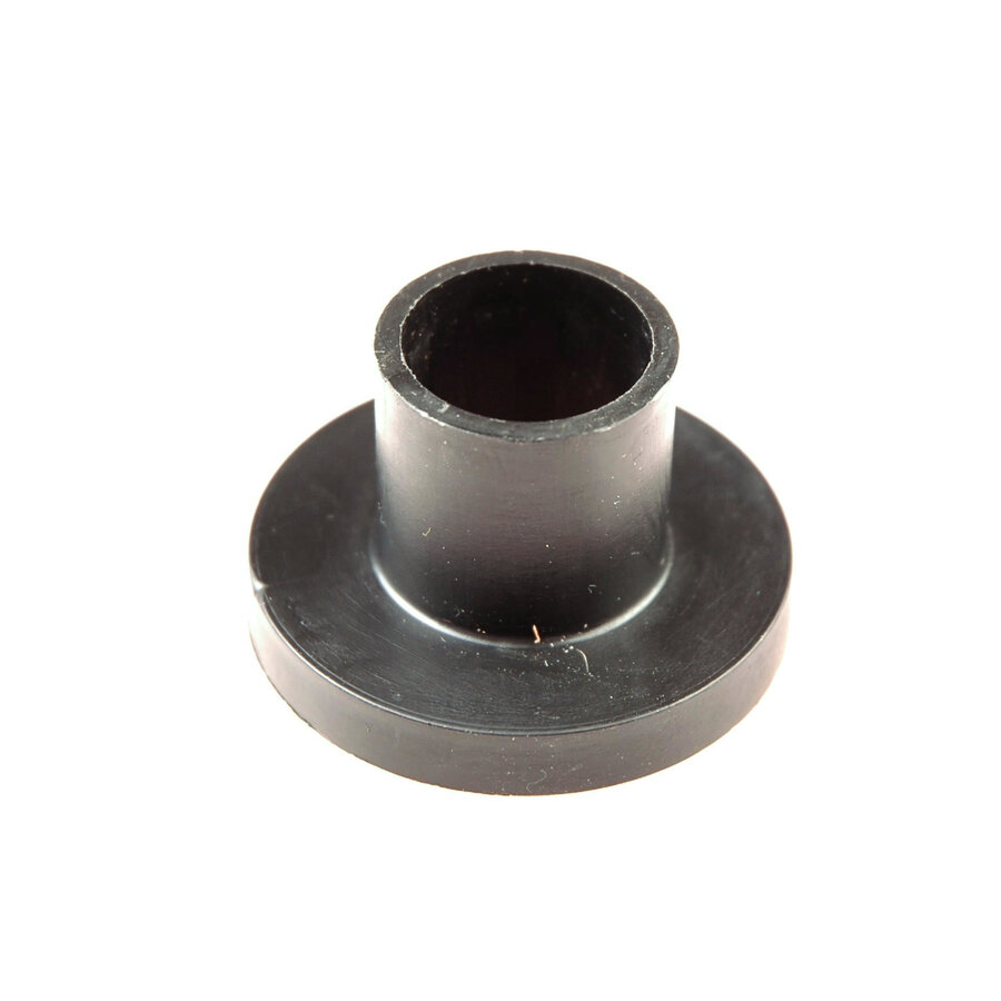 Fort stofkapje zwart voor korte kruiwagenas 13 cm