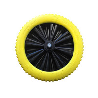 Fort Flex iCore 2 Pro geel anti-lek kruiwagenwiel