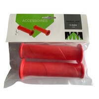 Fort kruiwagenhandvat rond Ø 30 mm rood of wit | set van 2
