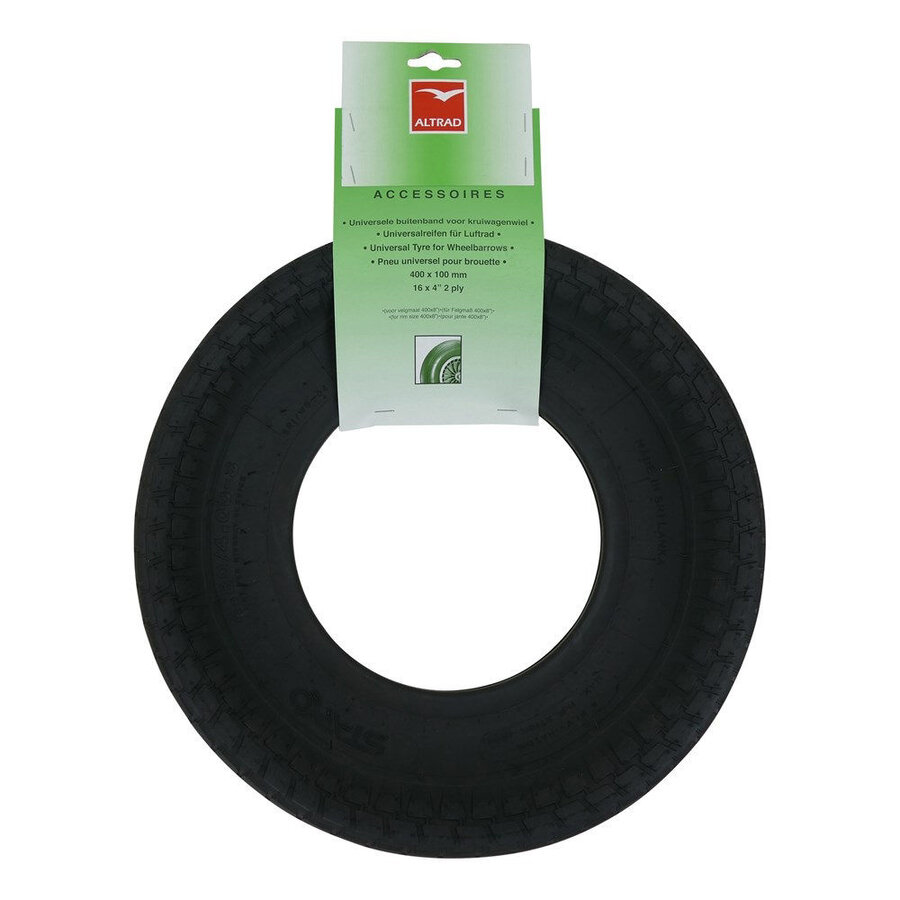 Buitenband 2Ply voor kruiwagenwiel