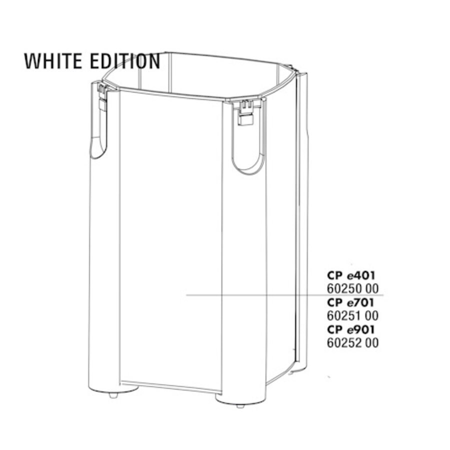 CP Filterhouder Wit