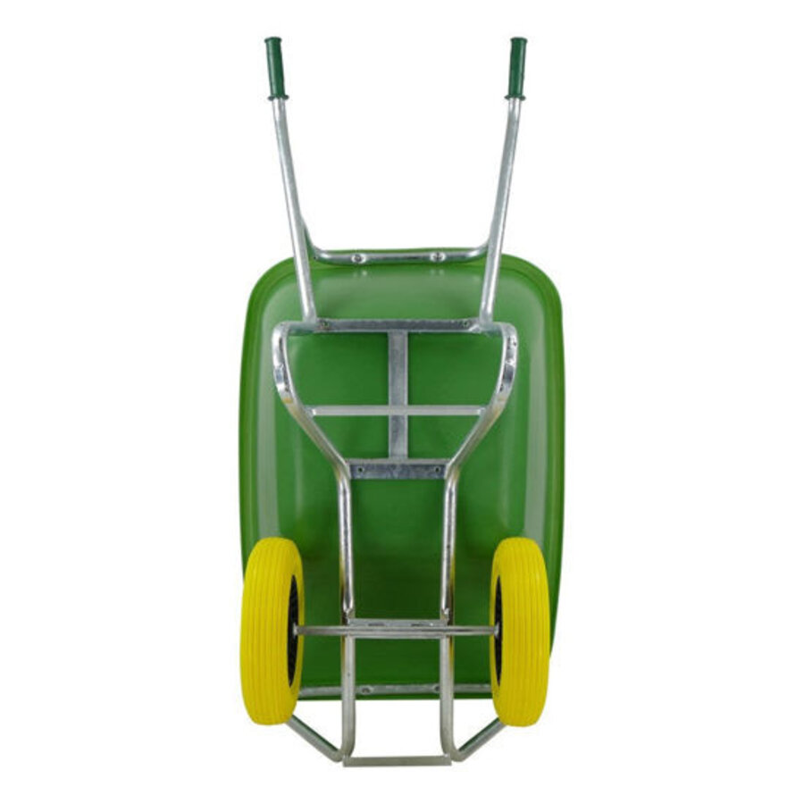 Kruiwagen F&S 200/2 FP 200 liter met 2 anti-lekwielen