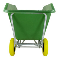 Kruiwagen F&S 500 Liter Groen Met 2 Anti-Lek Banden