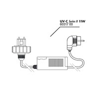 Voorschakelapparaat UV-C