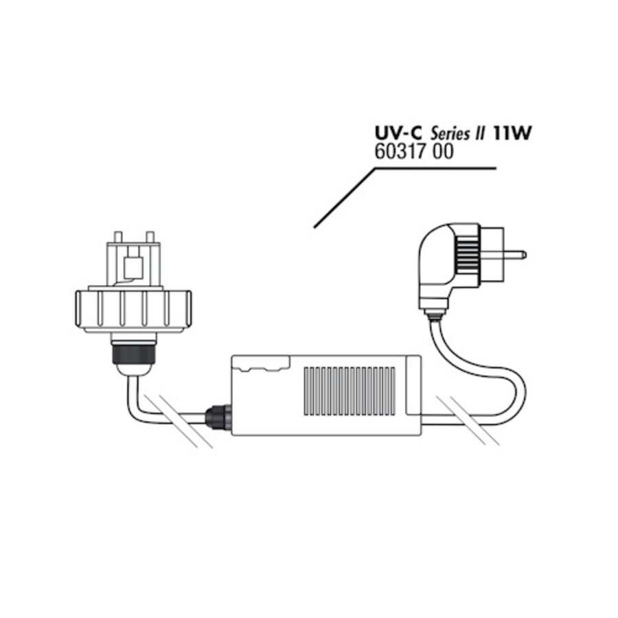 Voorschakelapparaat UV-C