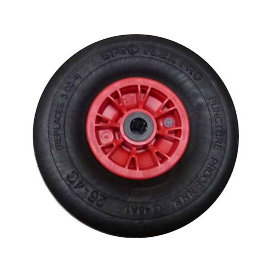 Steekwagenwiel Pro Met Anti-Lek Band Zonder As