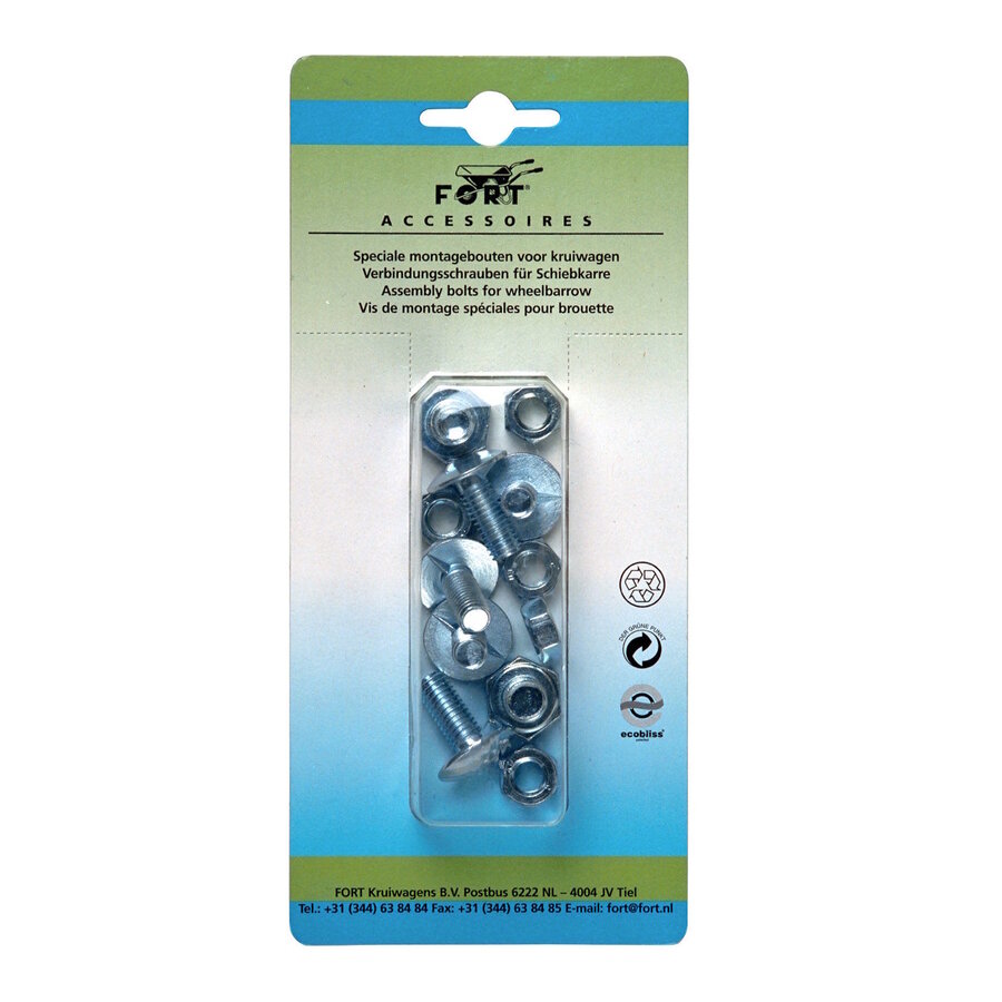 Bouten/moerenset Voor SMB kruiwagen