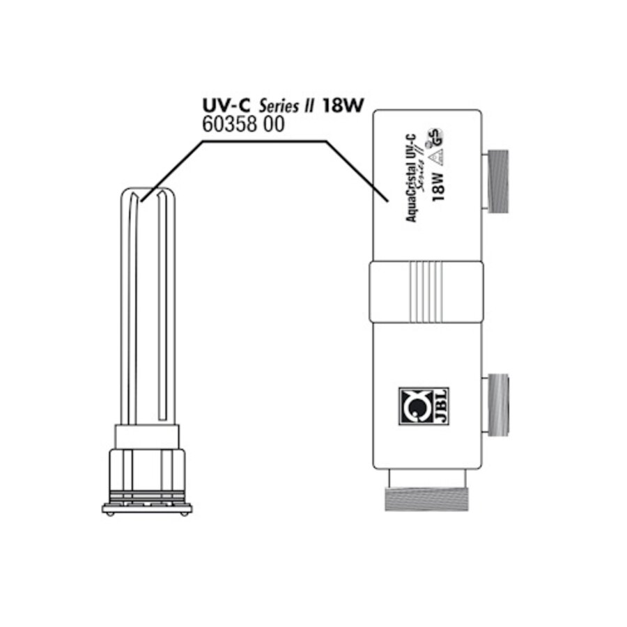 UV-C II Behuizing + kwartsglas