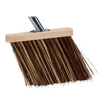 Gootbezem 28 cm met bahia natuurvezels en steelhouder FSC 100%