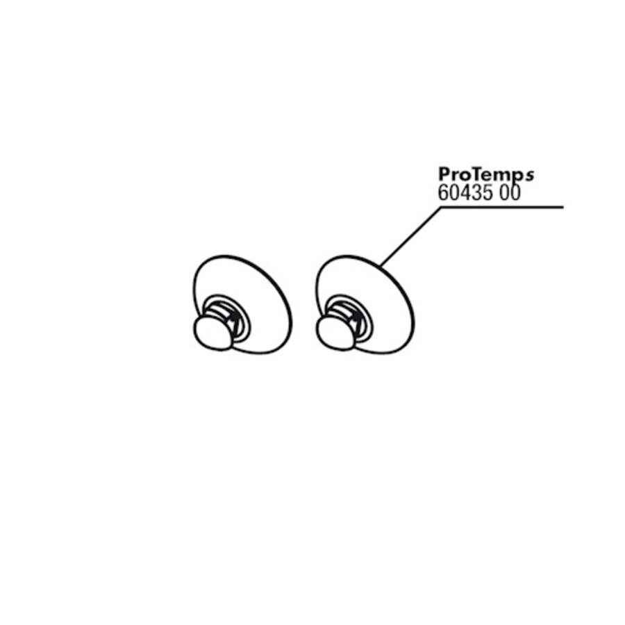 ProTemp S Zuignappen (2 stuks)