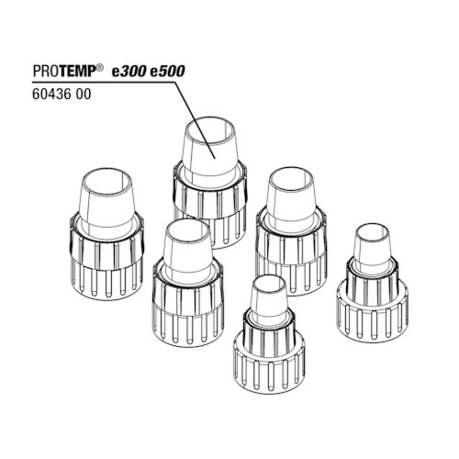 ProTemp e300/e500 Slangaansluiting S