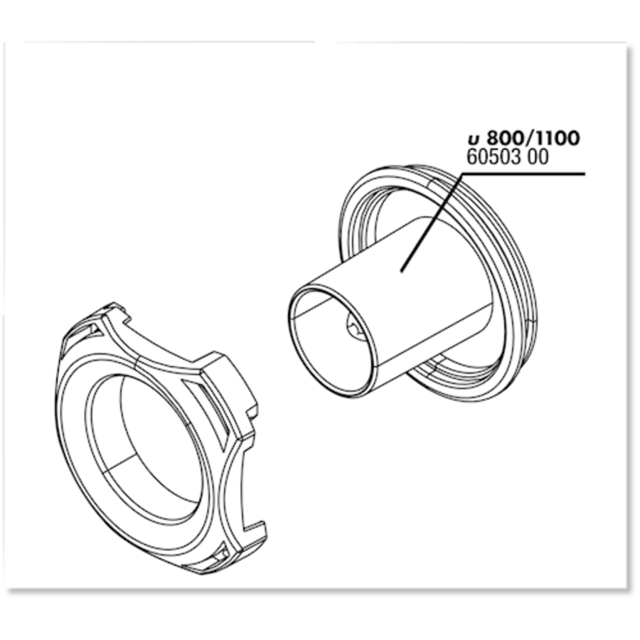 ProFlow Afdekking + Slangkoppeling