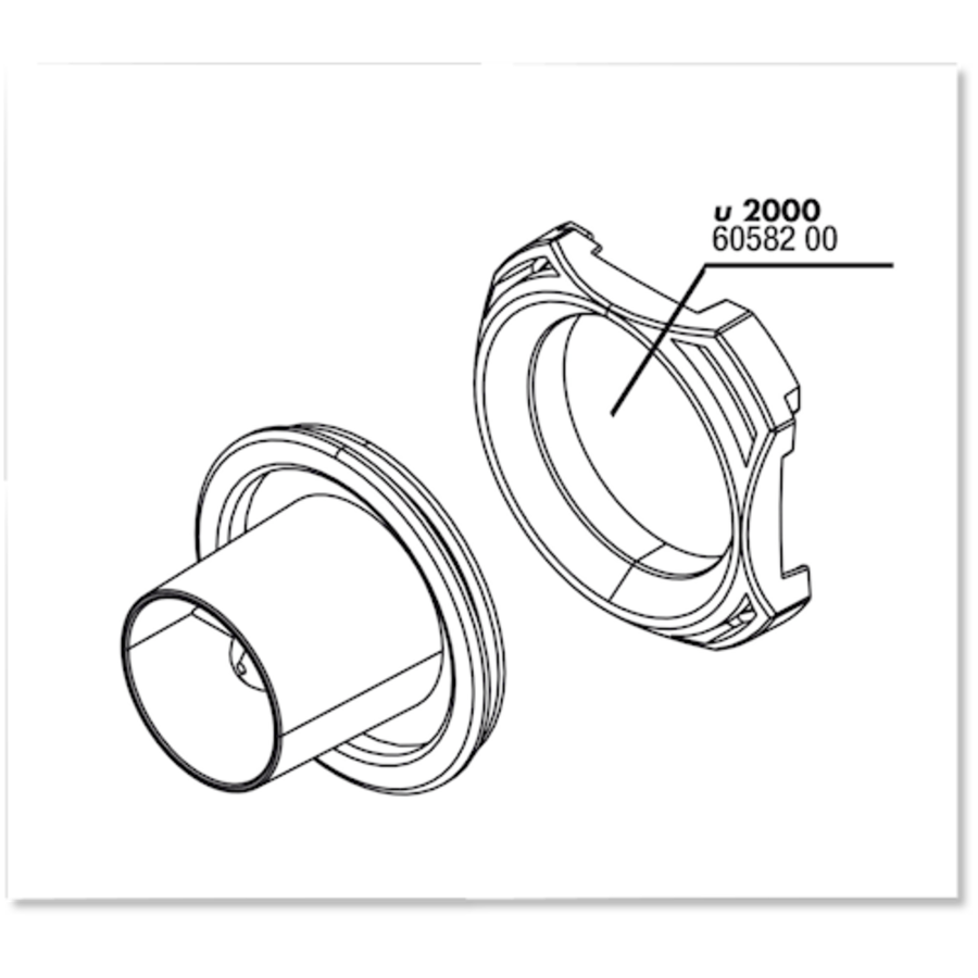 ProFlow Afdekking + Slangkoppeling