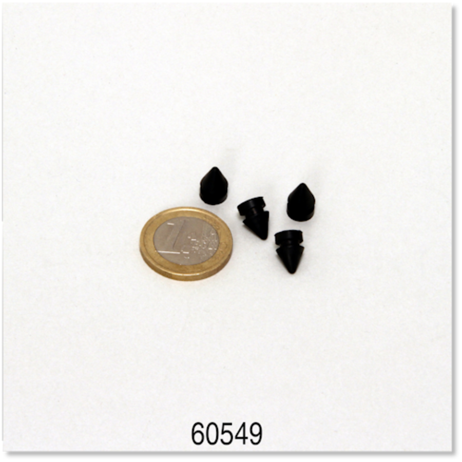 PS/PA a50 rubberen voetjes (4 stuks)