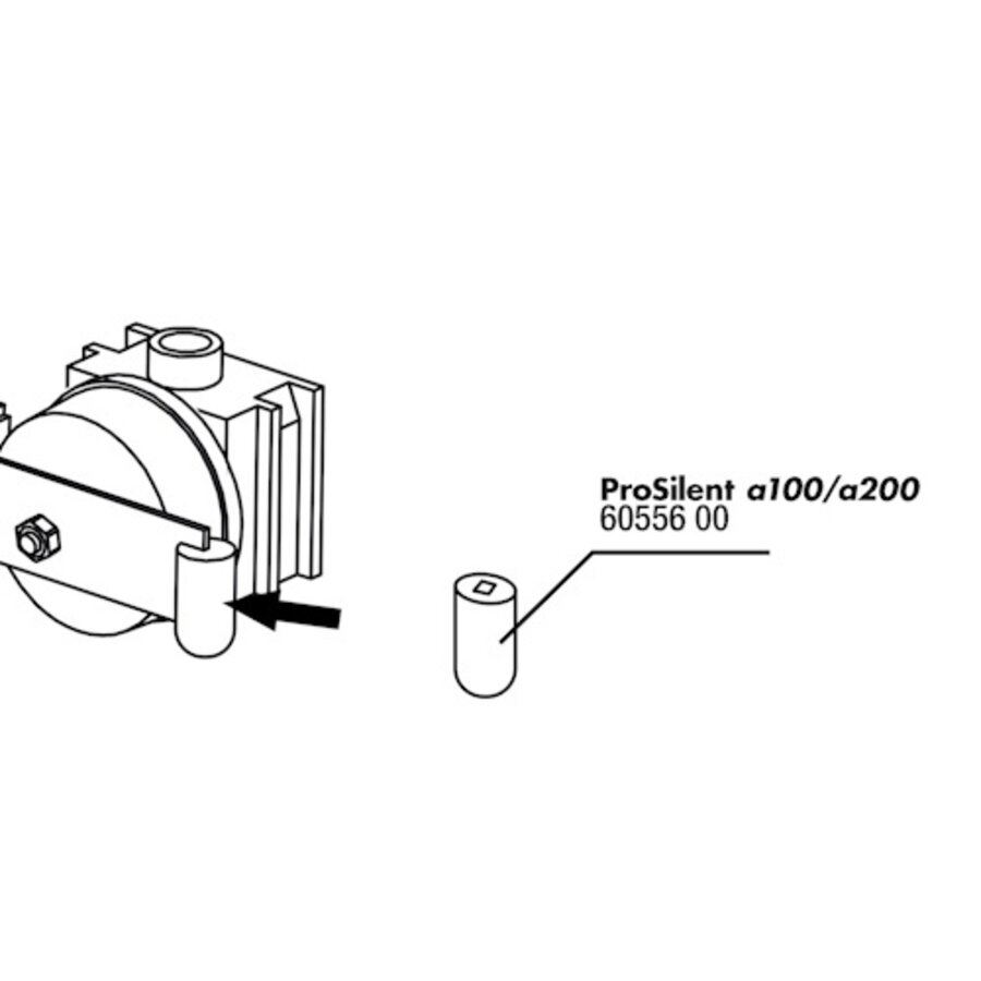 PS a100/200 Rubber Membraananker