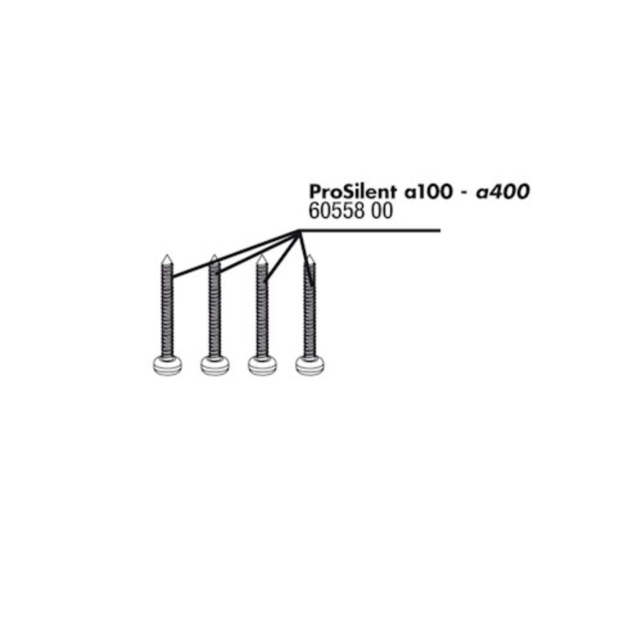 PS a100-400 Schroeven Behuizing (4 stuks)