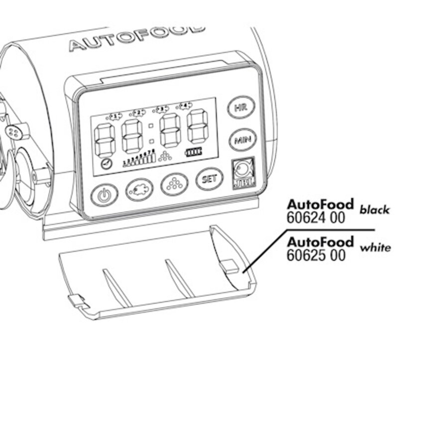 AutoFood Batterijdeksel