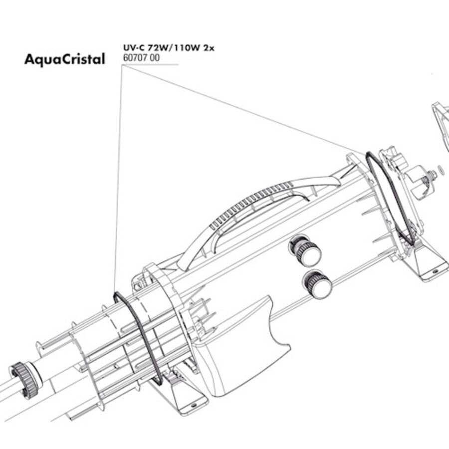 UV-C Dichting Behuizing (2 stuks)