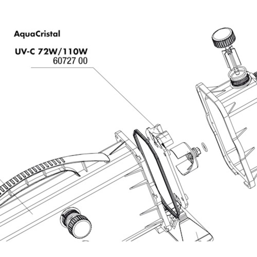 UV-C Afdekplaat Bypass