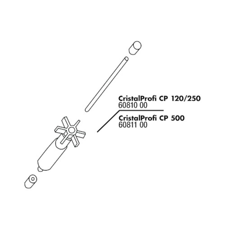CP RotorSet + Rubberlager