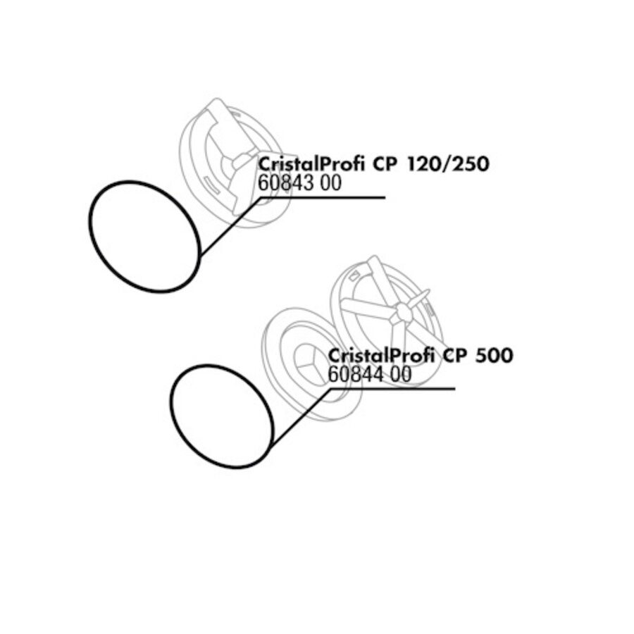 CP 120/250 Dichting voor Rotorafdekking