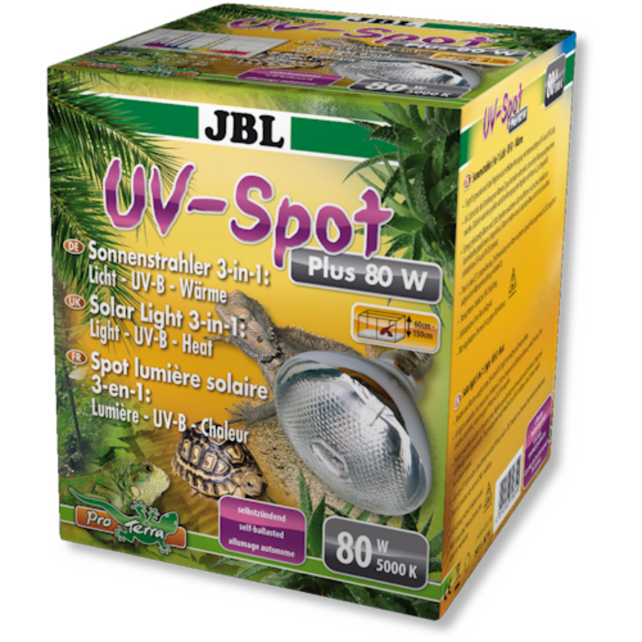 UV-spot plus met daglichtspectrum voor reptielen