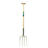 Mestvork 4 Tanden Met 100 Centimeter Steel