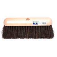Kamerveger gemoeti met gelakte FSC-houten rug | 29 cm