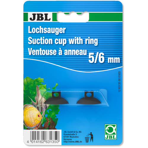 JBL Zuignap met gat 6MM