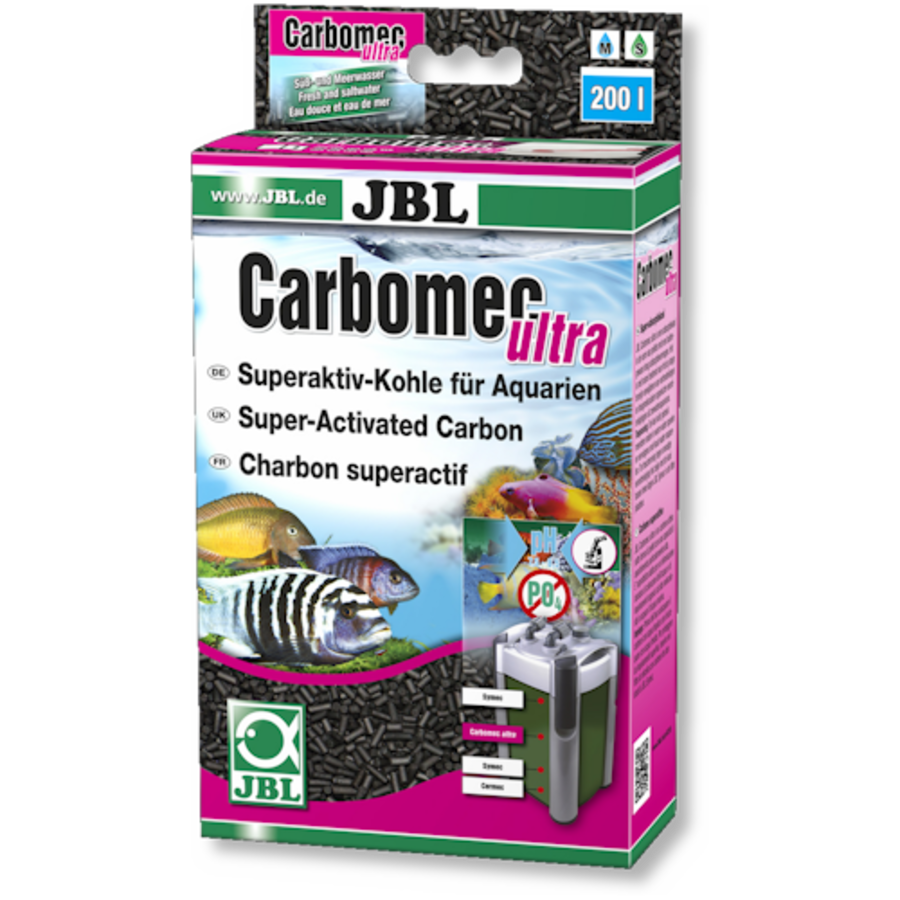 Carbomec Ultra superactieve houtskool