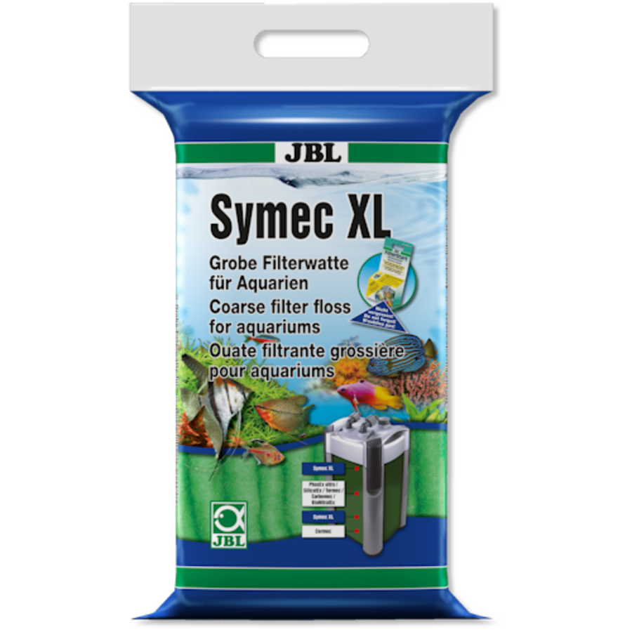Symec XL Filterwatten 250 Gram Groen