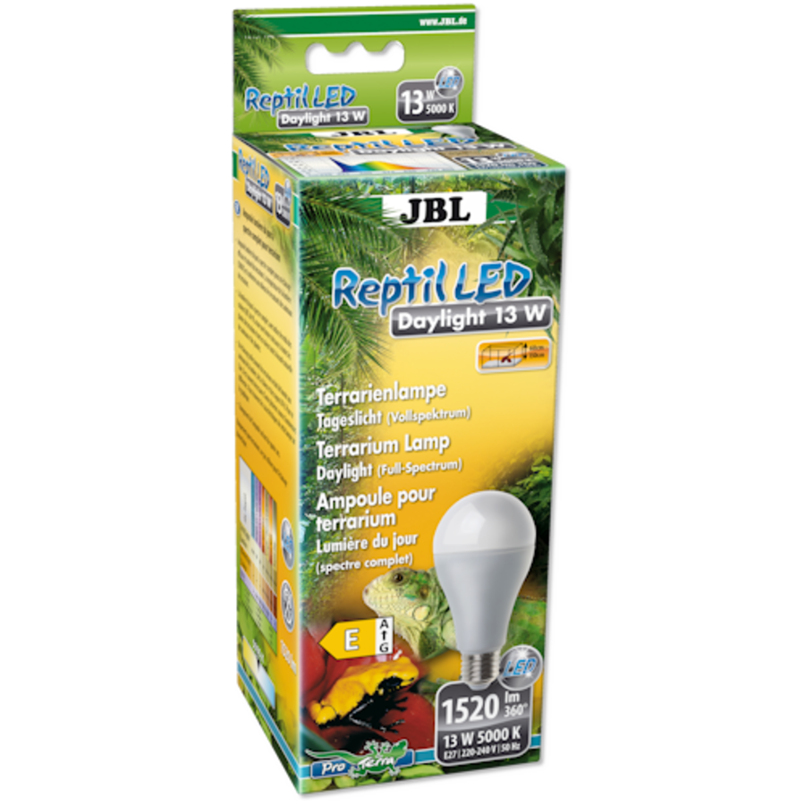 Reptil LED Daylight 13W volspectrum terrarium LED daglichtlamp zonder UV