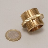 Aqua In-Out Metaaladapter G3/4 M28/