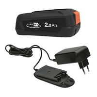 Starterkit P4A systeemaccu 18V/36 2.0Ah met AL 18V-20 lader voor POWER FOR ALL tuinmachines