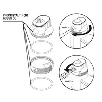ProCristal i30 Waterafvoer met Regulering