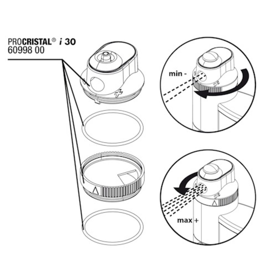 ProCristal i30 Waterafvoer met Regulering