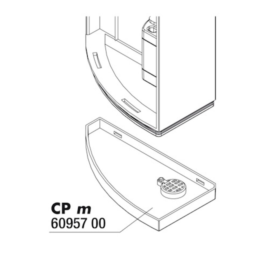 CristalProfi m Greenline Bodemplaat